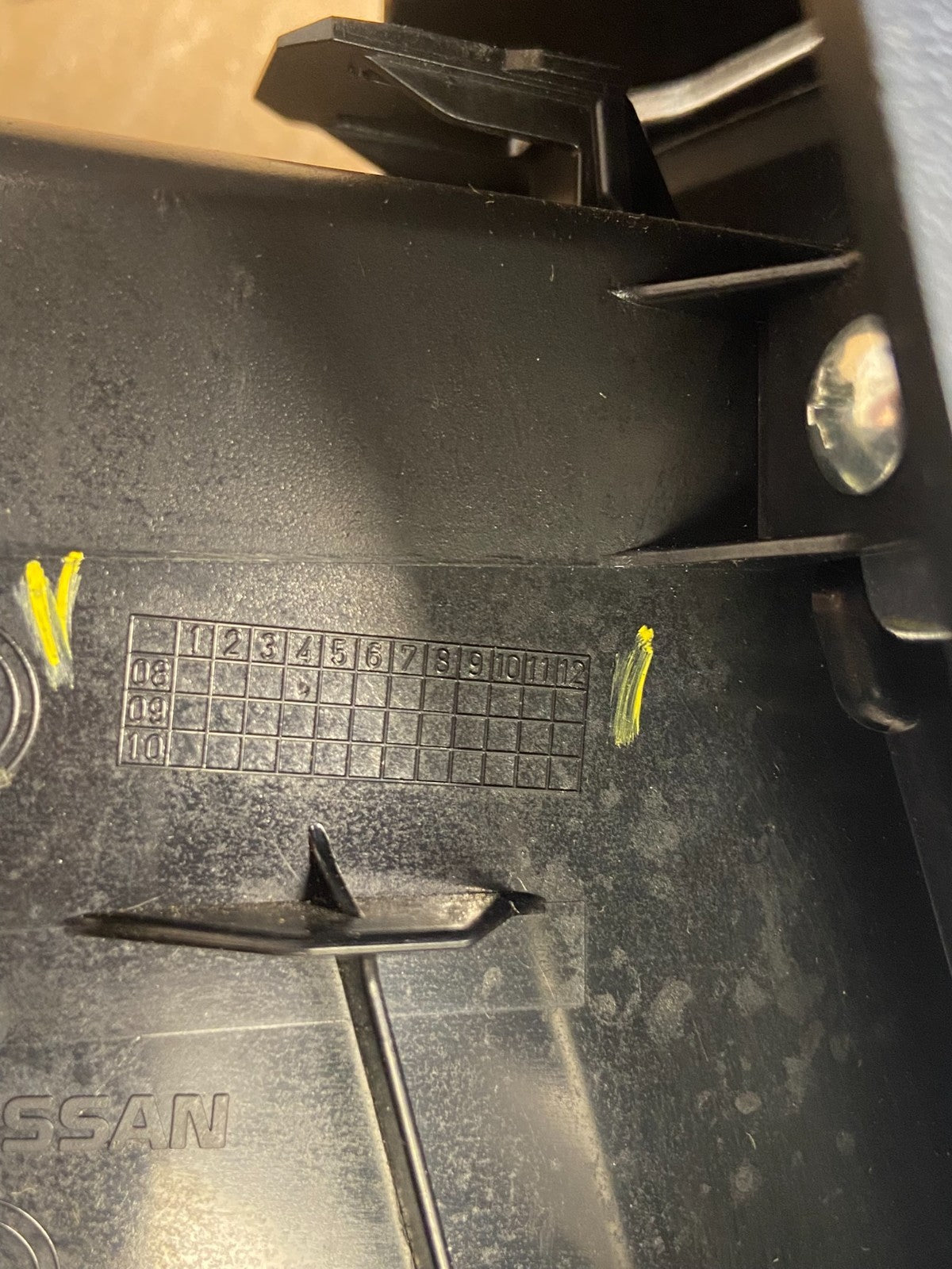 2011 2012 2013 Nissan Maxima Radio Audio Panel Control Bezel Trim AD2198 DG5