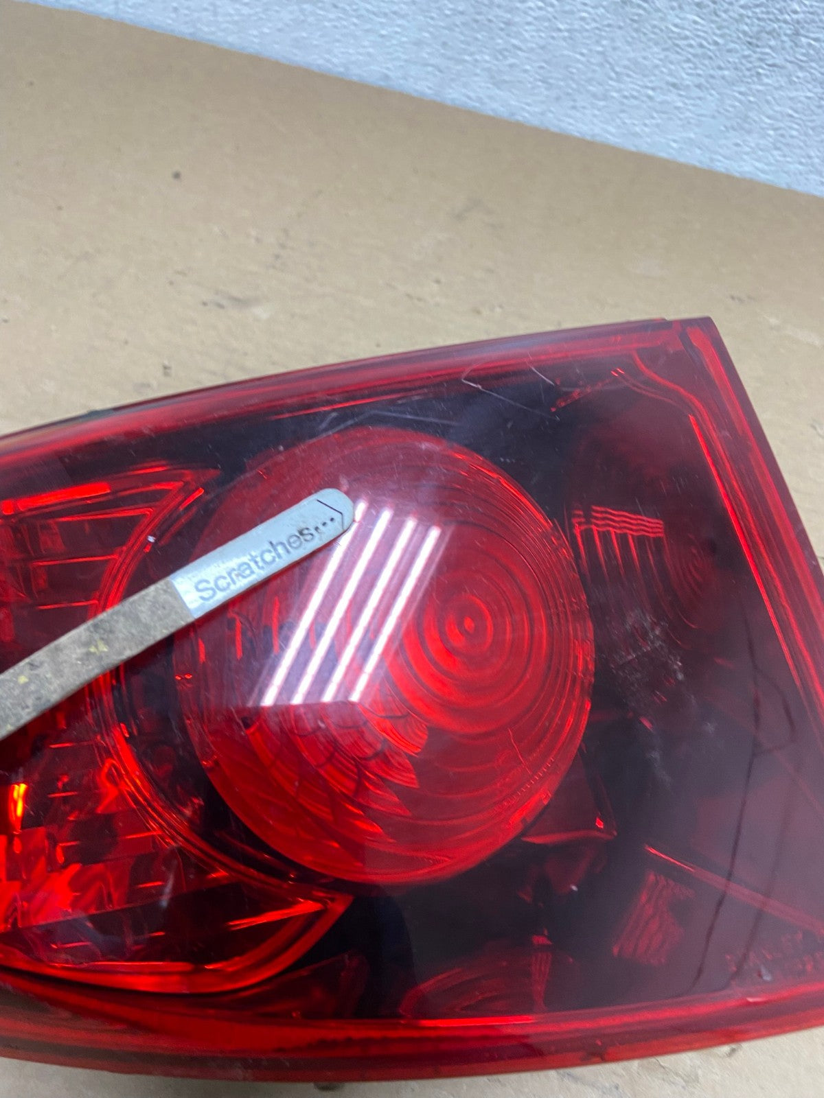 2010 2011 2012 Acura RDX Left Driver Side Rh Tail Light AD3883 LK3