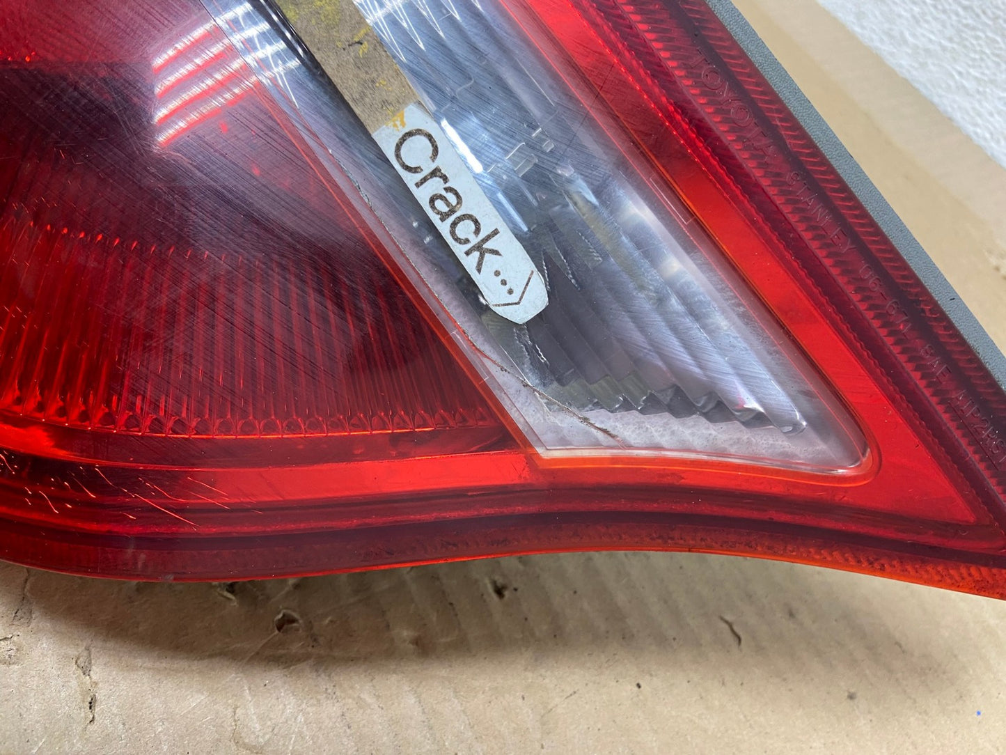 2004 2005 2006 Toyota Solara Left Driver Lh Side Tail Light AG8312 LK4