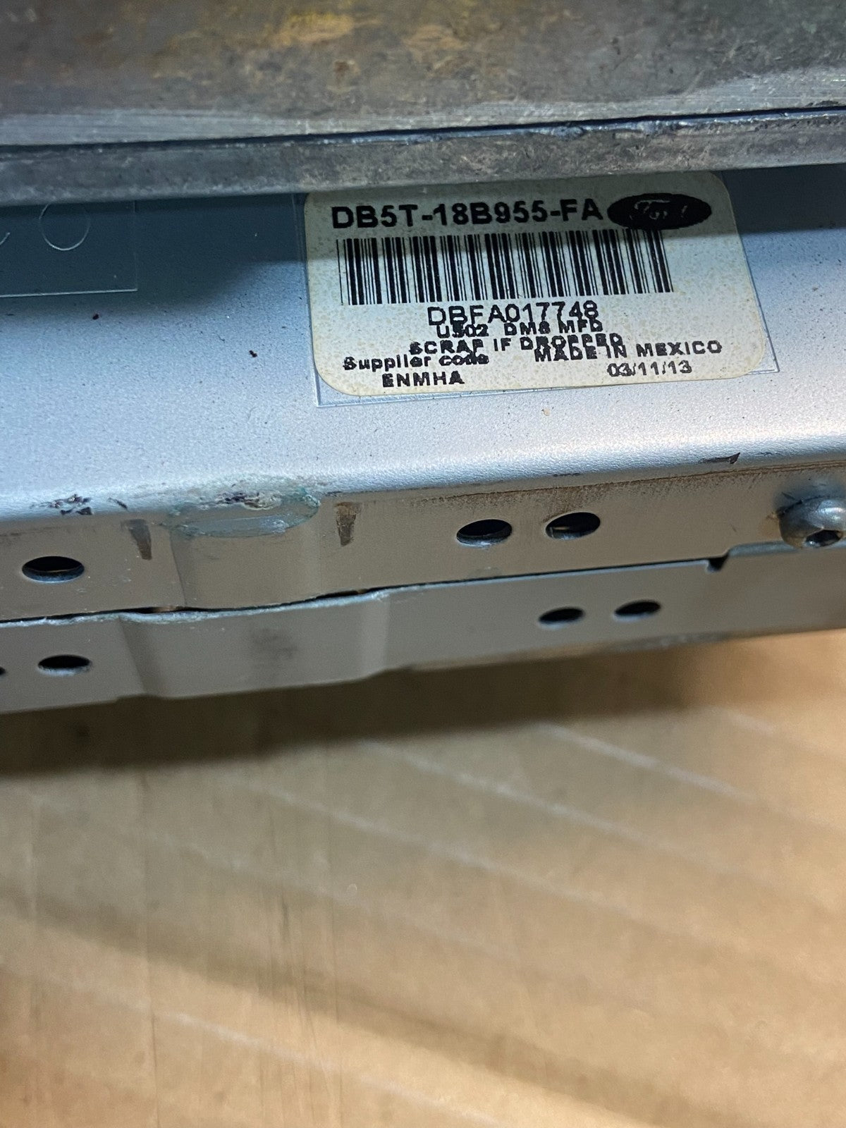 2013 2014 Ford Explorer 8" Radio Information Display Screen ae4535 DG6