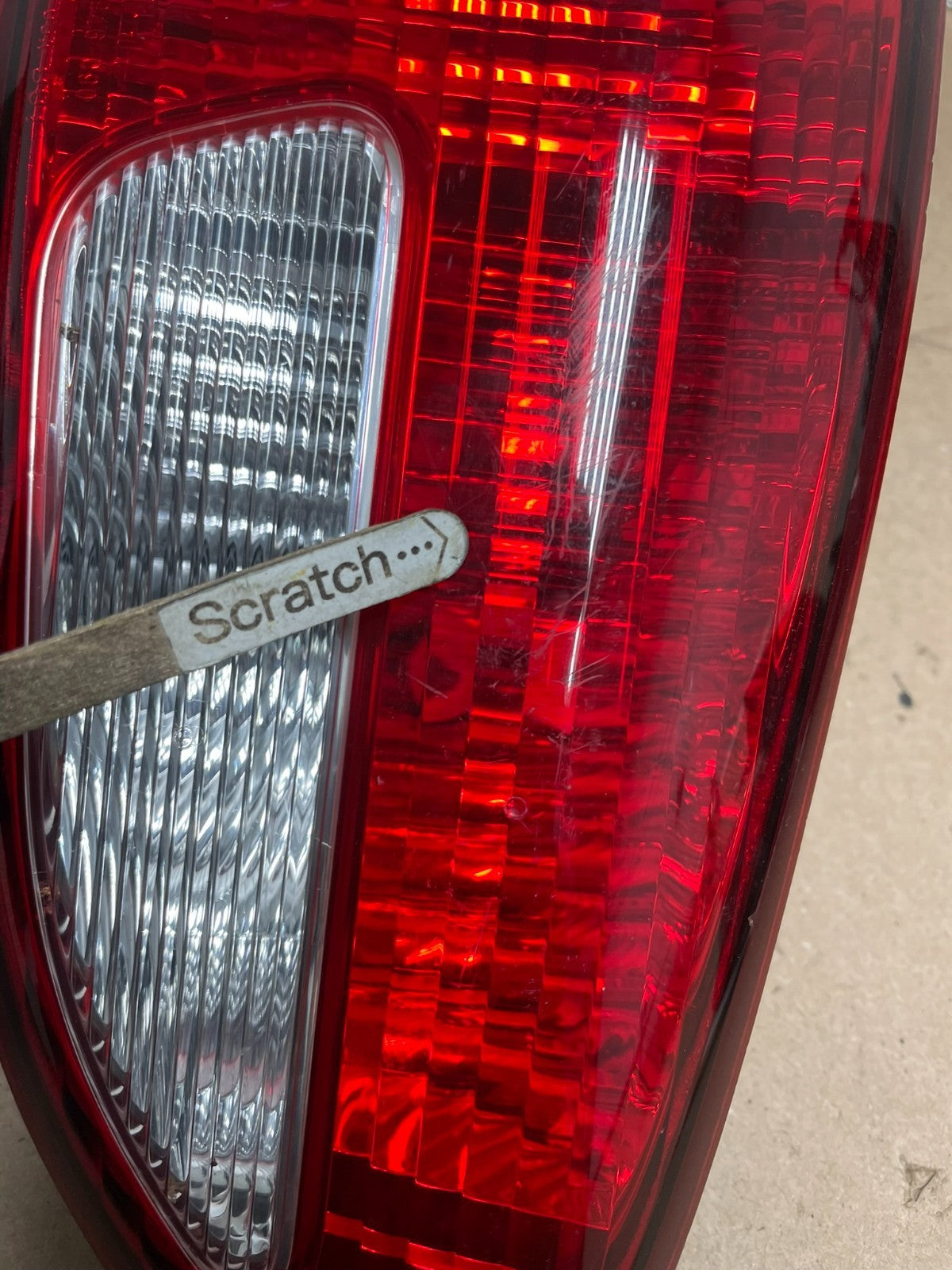 2006 2007 Subaru Tribeca B9 Left Driver Lh Side Tail Light Inner Oem Q4628 DW3