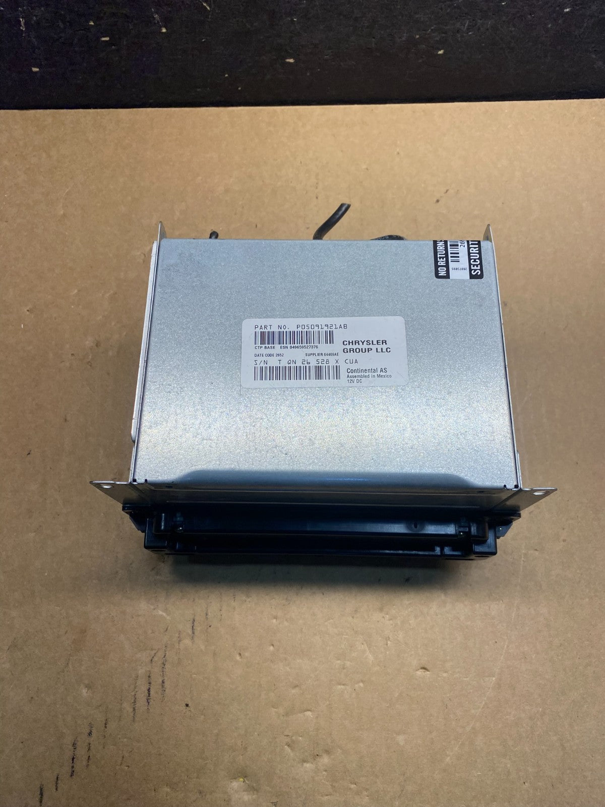 2011 to 2014 Dodge Charger Am Fm Cd Player Radio Receiver ag6046 DG4