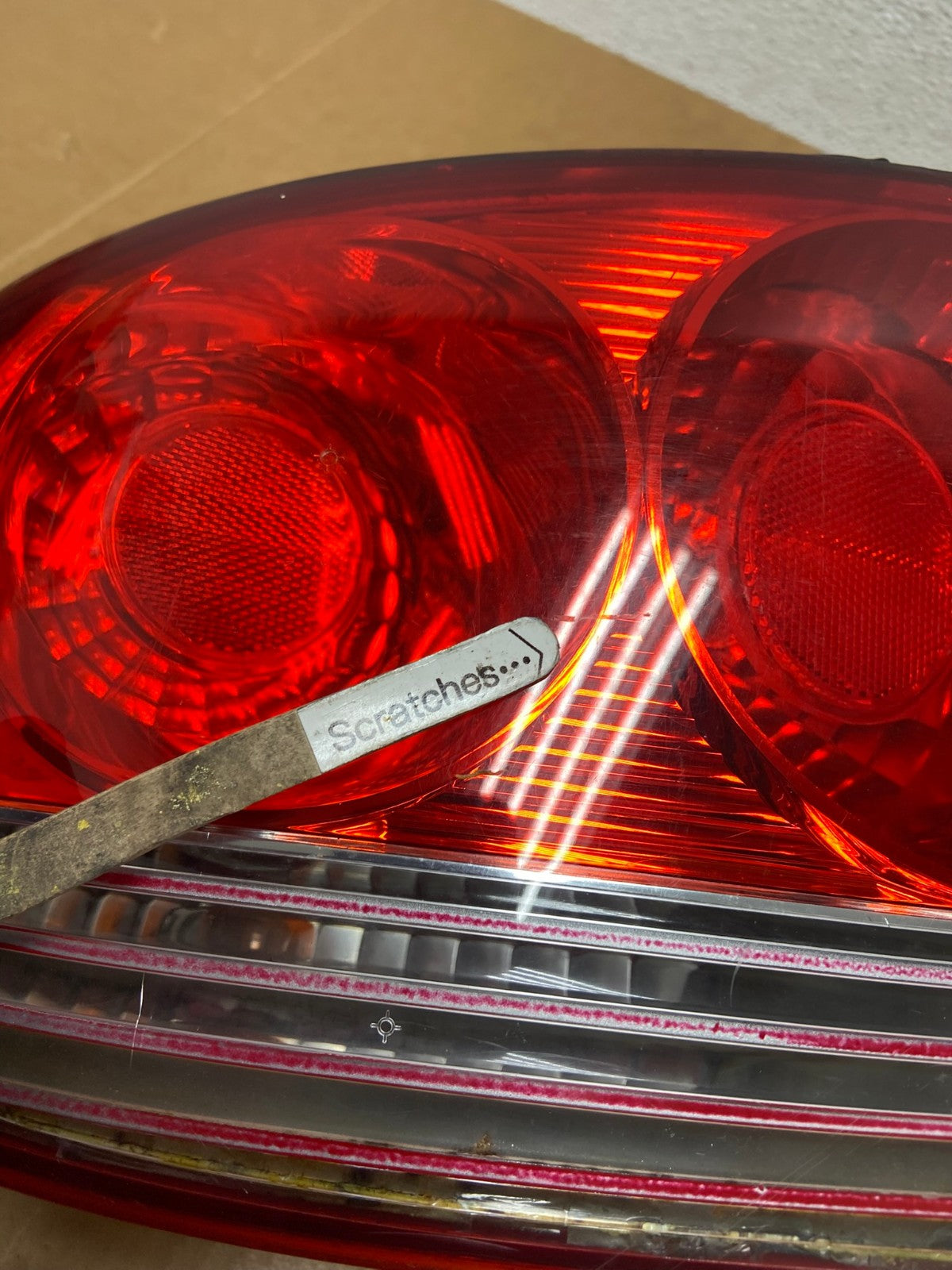 2002 to 2005 Hyundai Sonata Left Driver Lh Side Tail Light AE0409 LK3