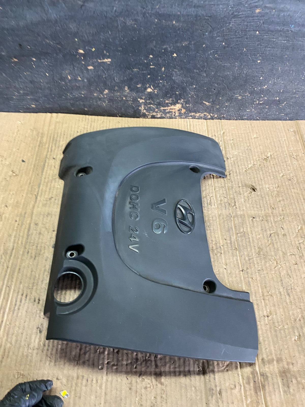 2002 to 2005 Hyundai Sonata 2.4L Engine Trim Cover Oem S8666 DG3