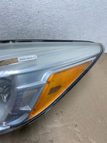 2013 - 2016 Ford Escape Headlight Left Driver Lh Side Halogen AG6918 DW4