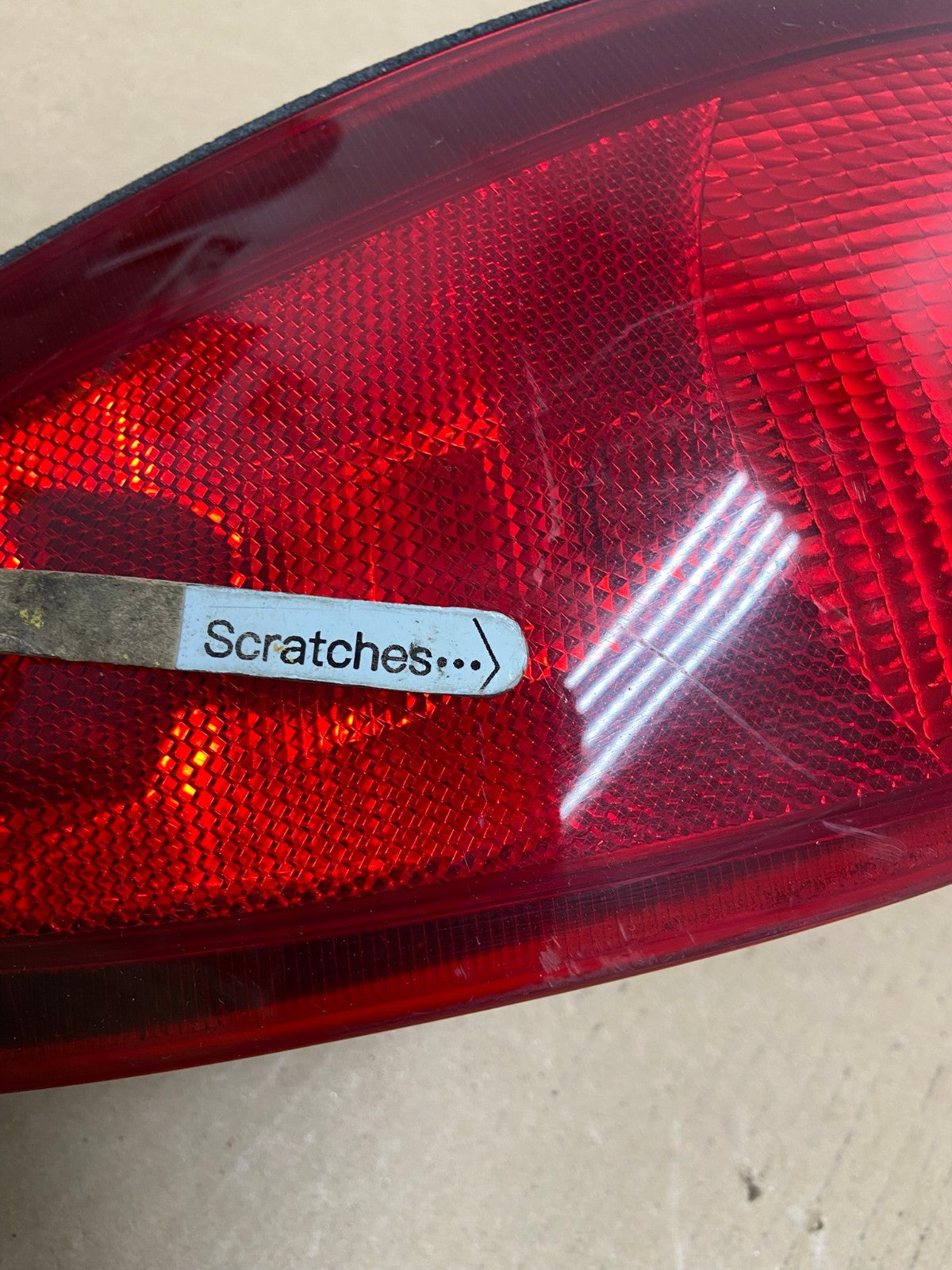 1998-2002 Ford Escort Sedan Left Driver LH Side Tail Light AD6452 LK3