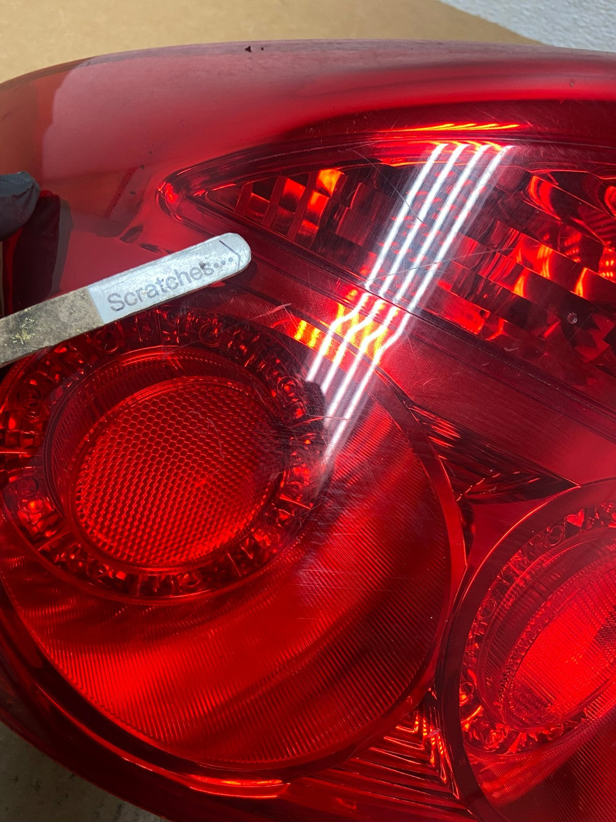 2005 to 2006 Infiniti G35 Left Driver Lh Side Tail Light AE2603 LK3