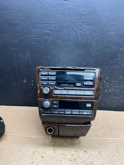 2000 to 2001 Infiniti i30 Bose Radio AM/FM Casette Climate Control x1083 DG0