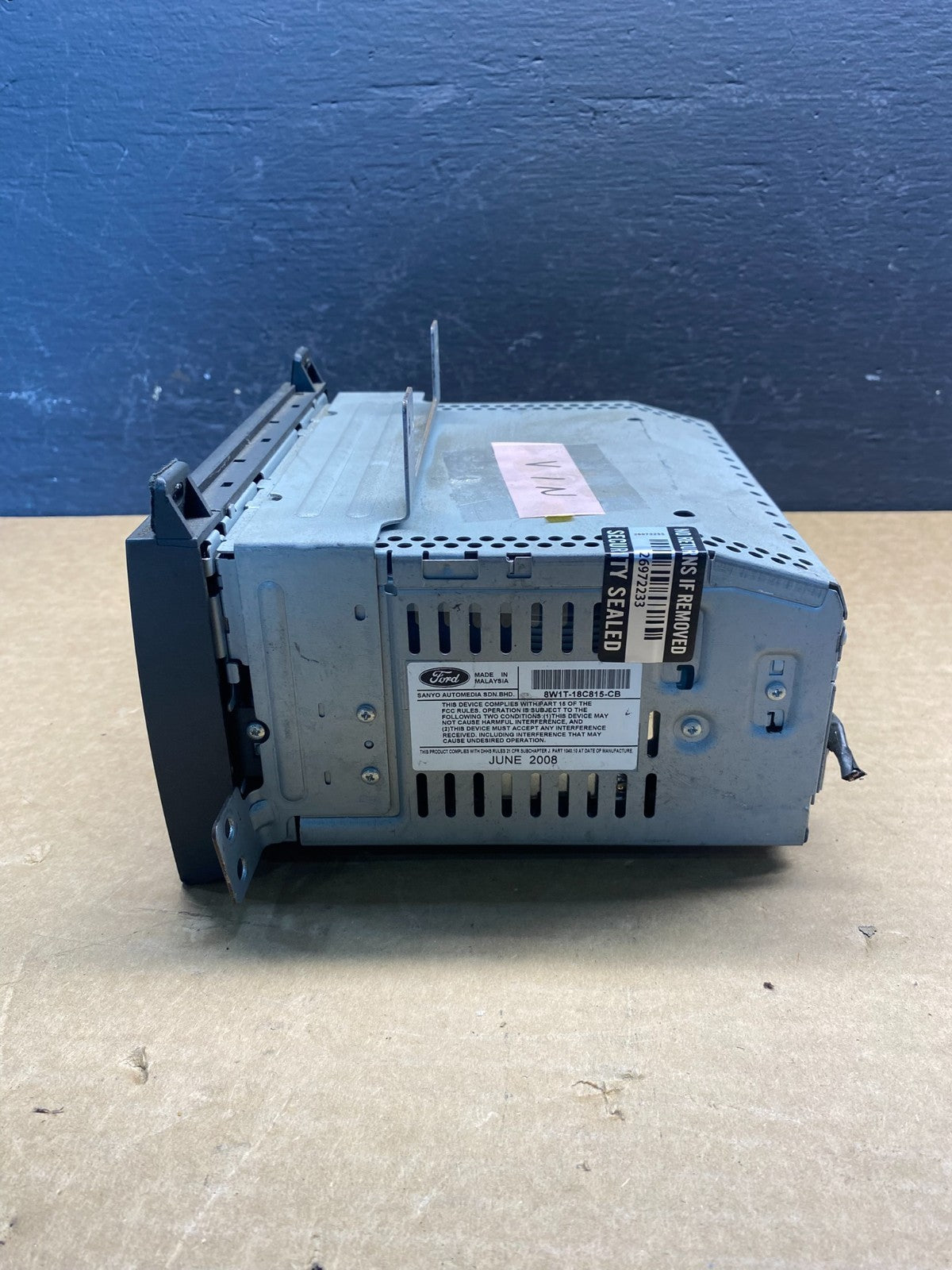 2003 - 2011 Lincoln Town Car RDS AM/FM Radio Tape CD Player ac8057 DG1