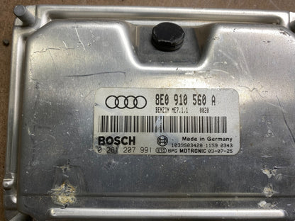 2004 2005 Audi S4 4.2L Engine Computer ECM 8E0910560A H3999 PS2
