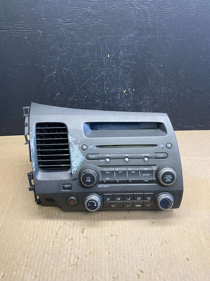2006 - 2011 Honda Civic Radio AM/FM Climate Control Air Vent Bezel AB9500 DG0