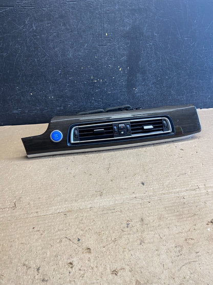 2009-2015 Bmw 7 F01 F02 Center Dash AC Vents Start Button Trim Bezel AH5139 DG0