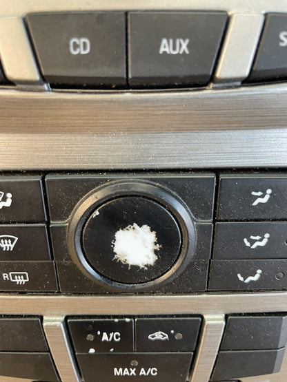 2010 to 2012 Ford Fusion Radio Climate Control A/C Control AC2278 DG4