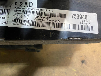 2010 Dodge Caravan Town & Country Engine Computer ECU P68049415ag AA7605 DG3