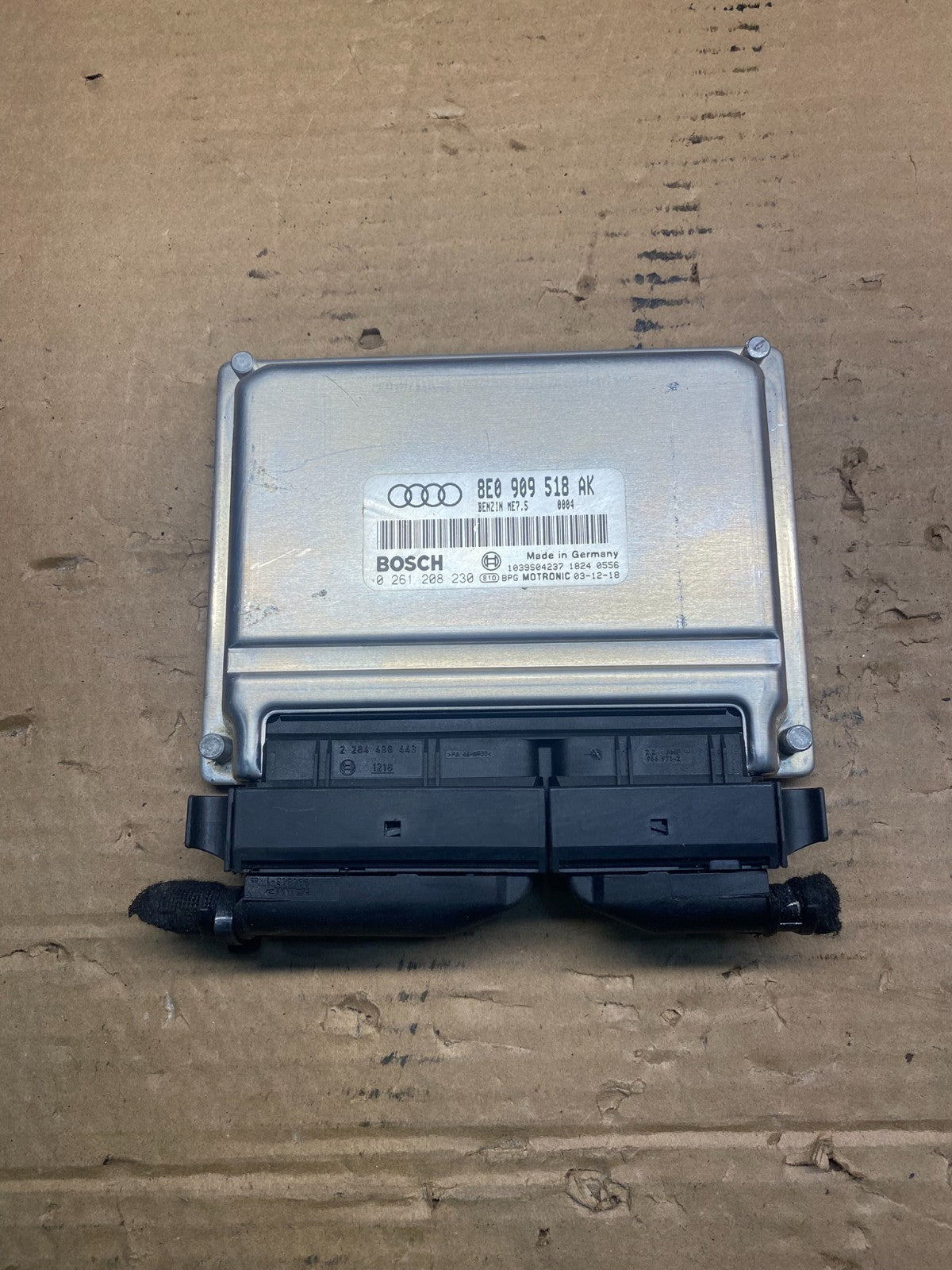 2004 2005 Audi A4 2.0L Engine Computer Ecu Pcm Ecm 8e0909518ak AD9370 DG0