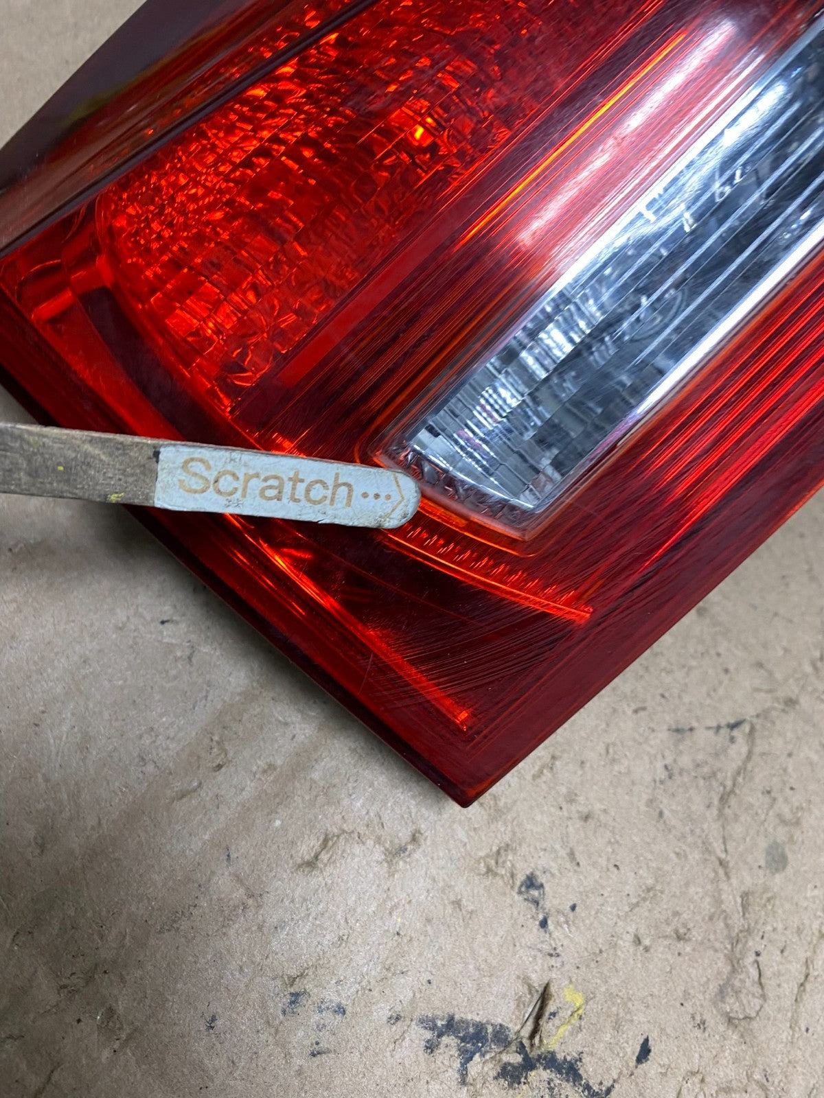 2006 - 2008 Lexus Is250 Is350 Left Driver LH Inner Tail Light W2949 DW4