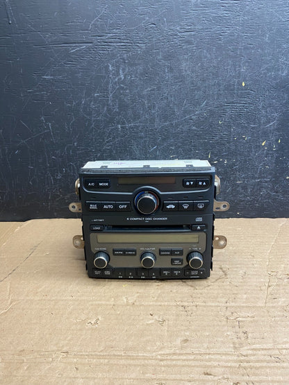 2006-2008 Honda Pilot Center Radio AM CD Player Climate Control AF2141 DG0