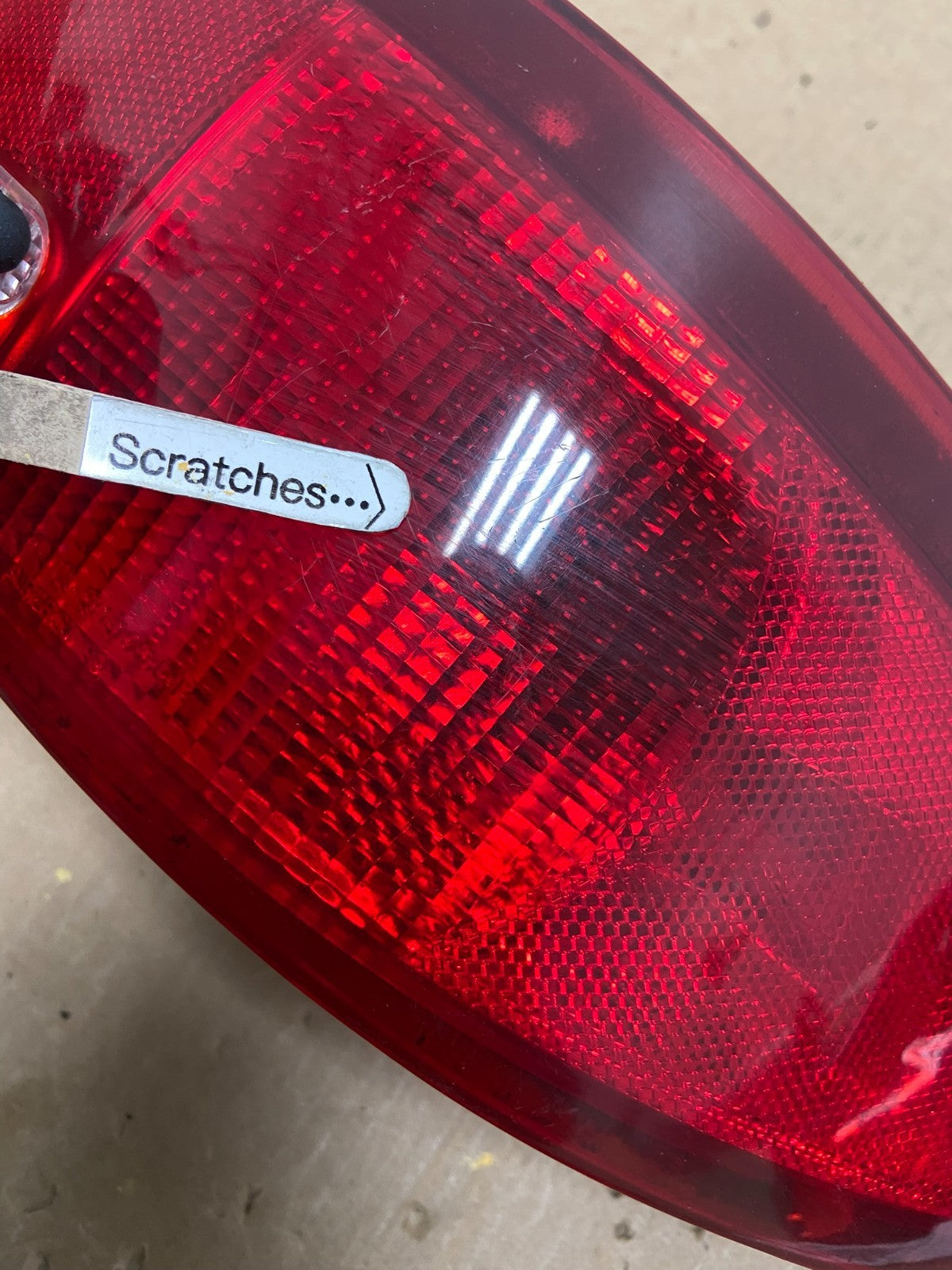 1998-2002 Ford Escort Sedan Right Passenger RH Side Tail Light AC1230 DW3