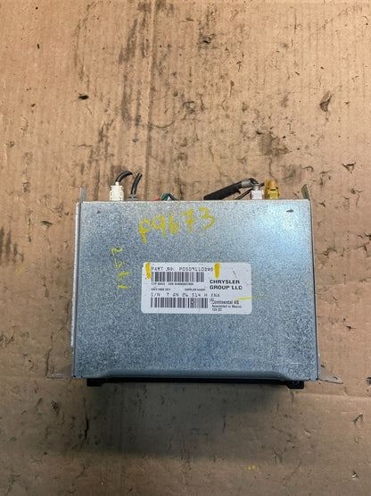 2011 - 2012 Dodge Journey Radio Info Media CD Player Unit OEM t7492 DG5