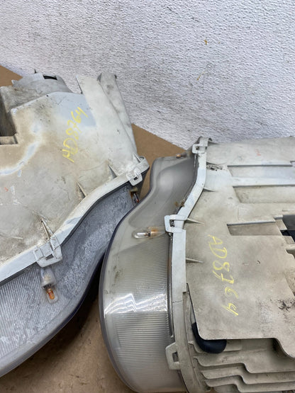 1999 2000 2001 Hyundai Coupe Left+Right Set Halogen Headlights AD8764 DG12