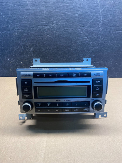 2007 to 2009 Hyundai Santa Fe AM/FM Radio CD Player ag1772 DG0