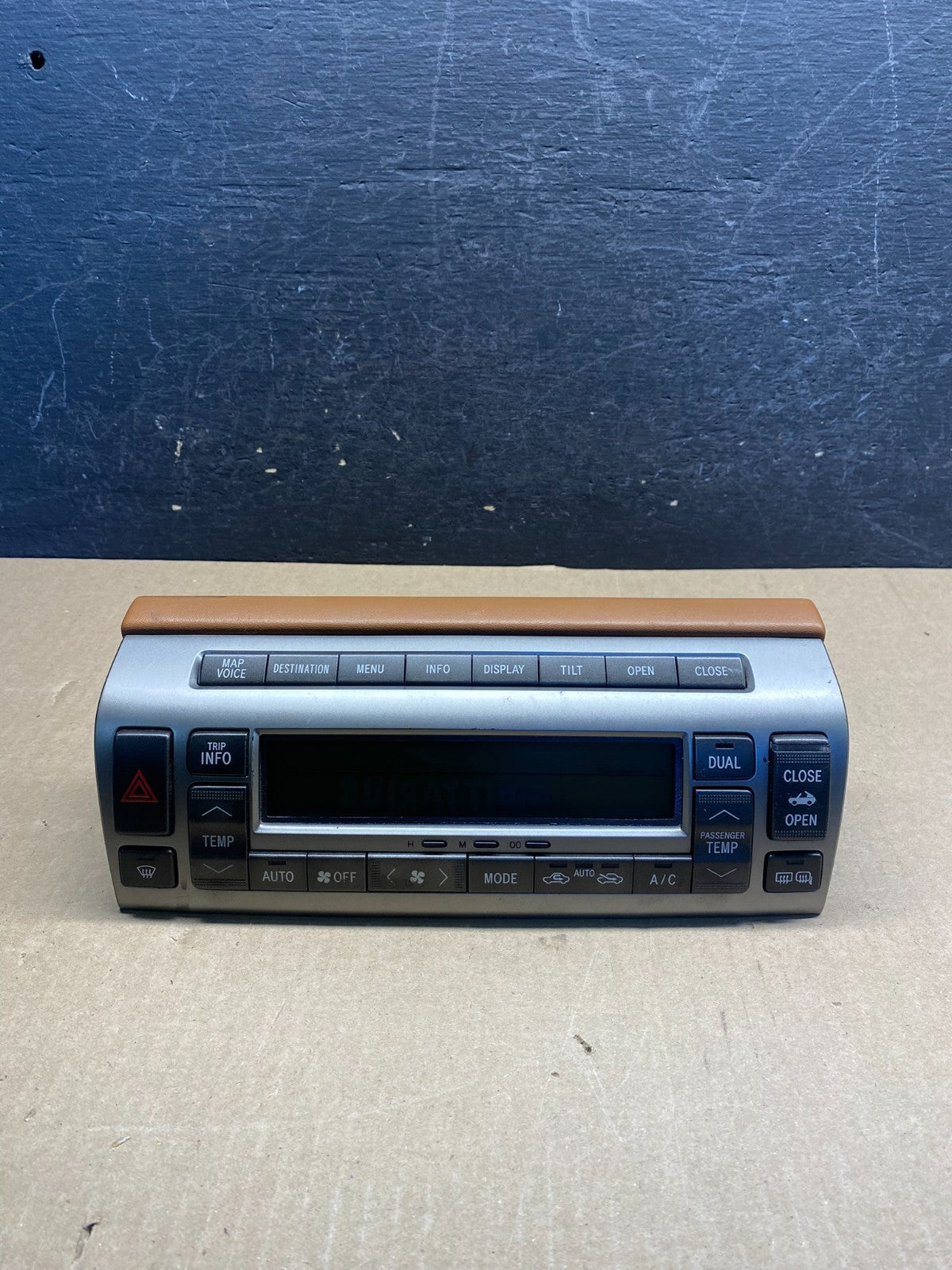 2002 - 2010 Lexus Sc430 Digital Climate AC/Heater Temp Control AG4009 DG0