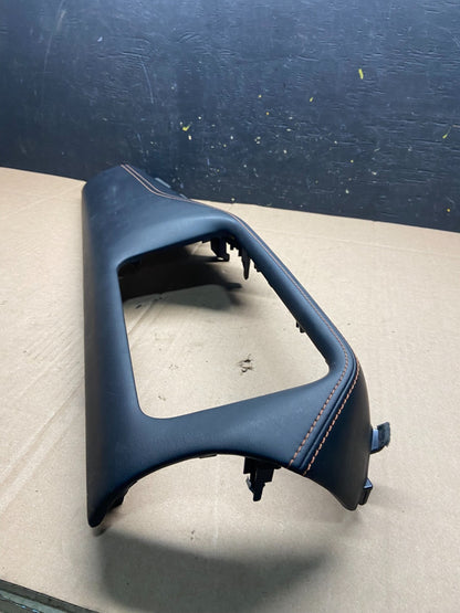 2018-2023 Nissan Kicks Radio Surround Bezel Leather Dash Panel OEM P55422
