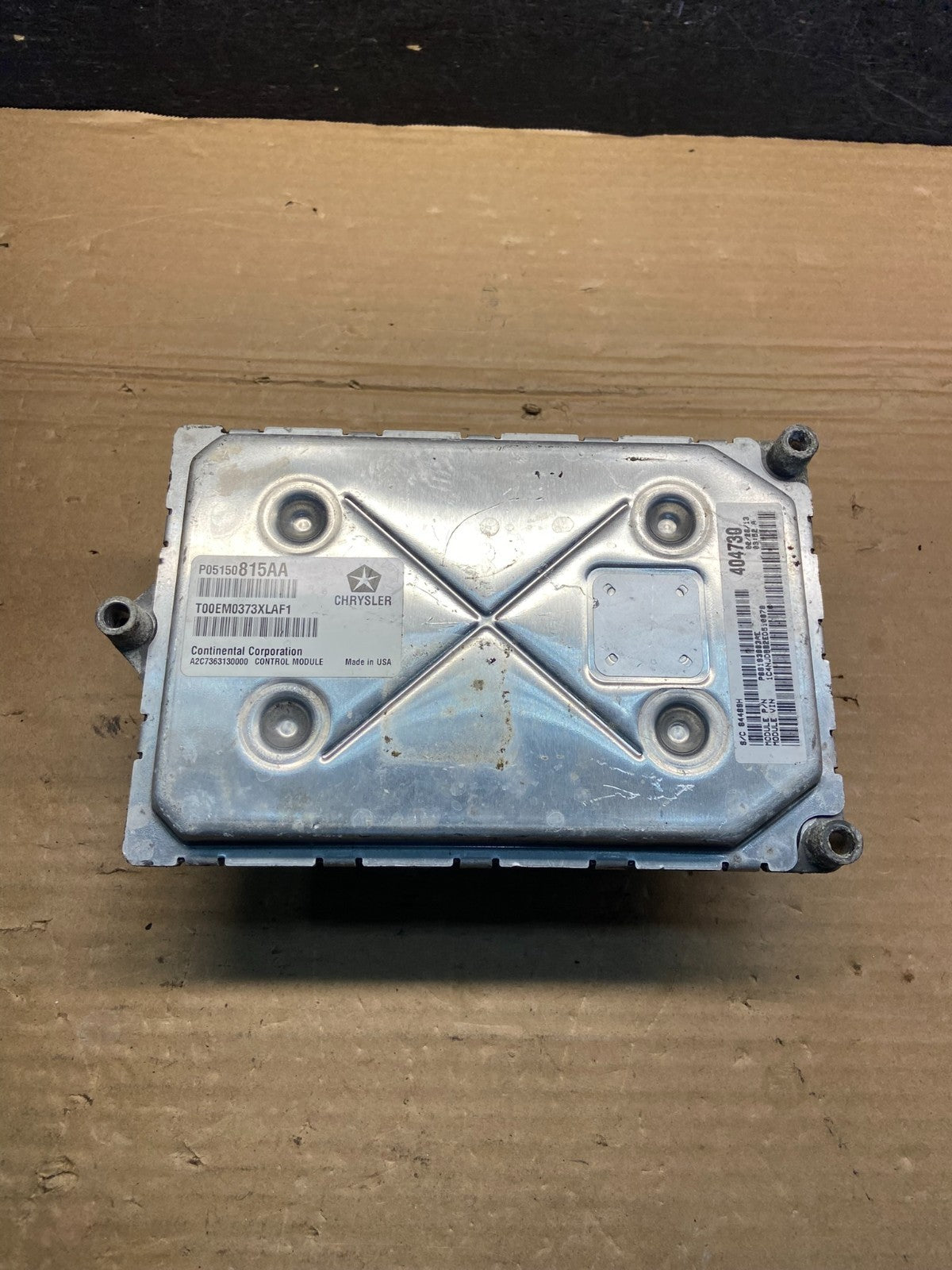 2014 Jeep Compass Patriot Engine Control Module ECM ECU P05150815AA AE4654 DG1