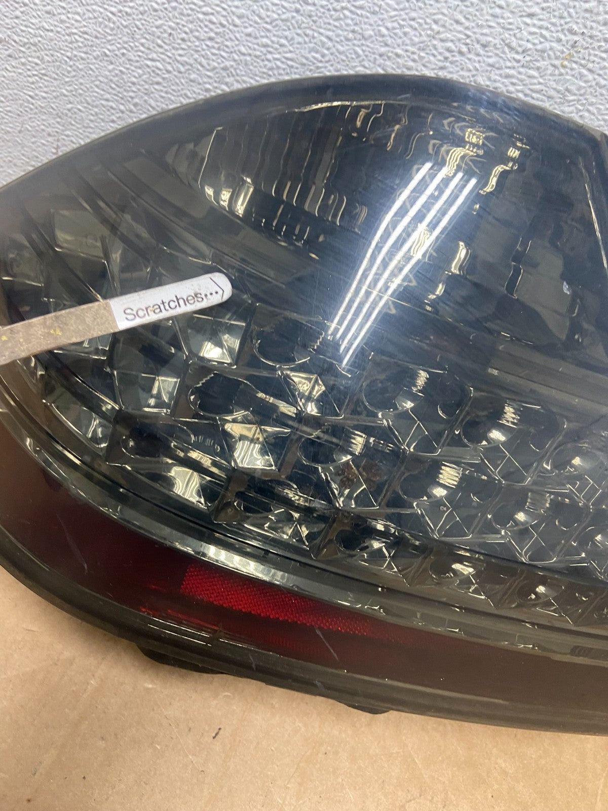 2006 - 2007 Honda Accord Left+Right Set LED Black Tail lights AD5338 DG3