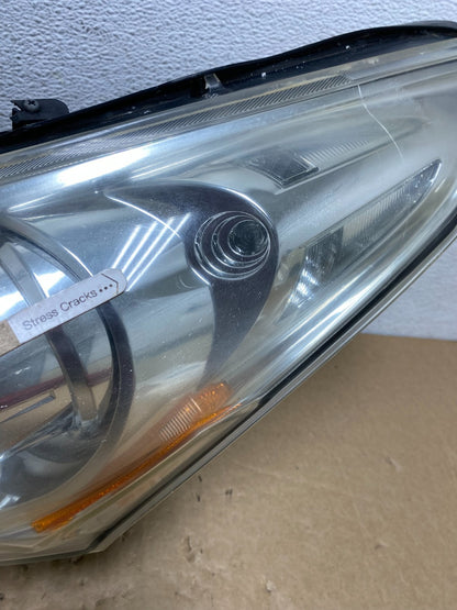 Sedan 4Door 2010 to 2013 Infiniti G37 Left Driver Headlight Xenon AF7436 DW4
