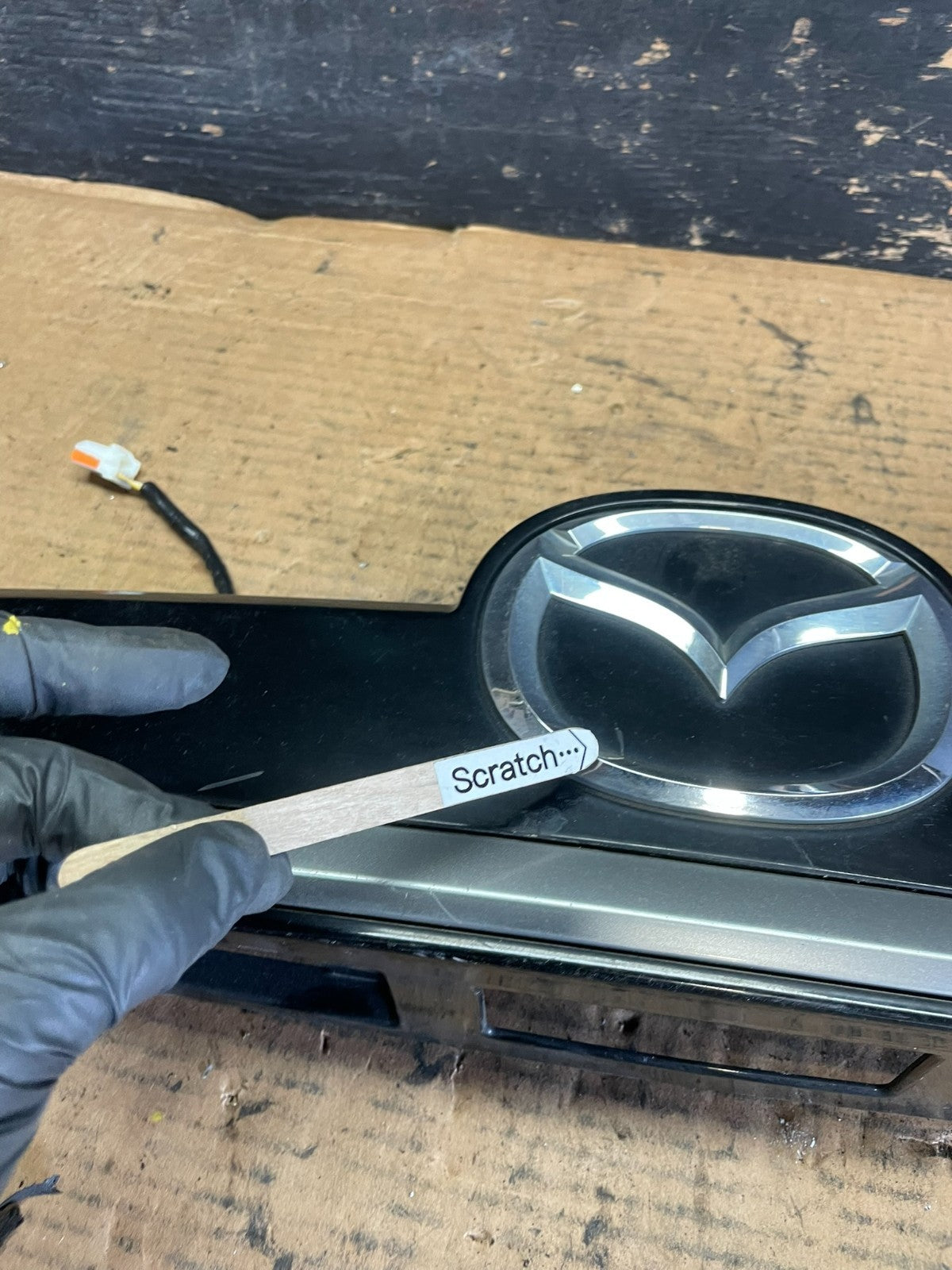 2007-2012 Mazda CX-9 CX9 Trunk Lid Panel Rear View With Camera s1167 DG5