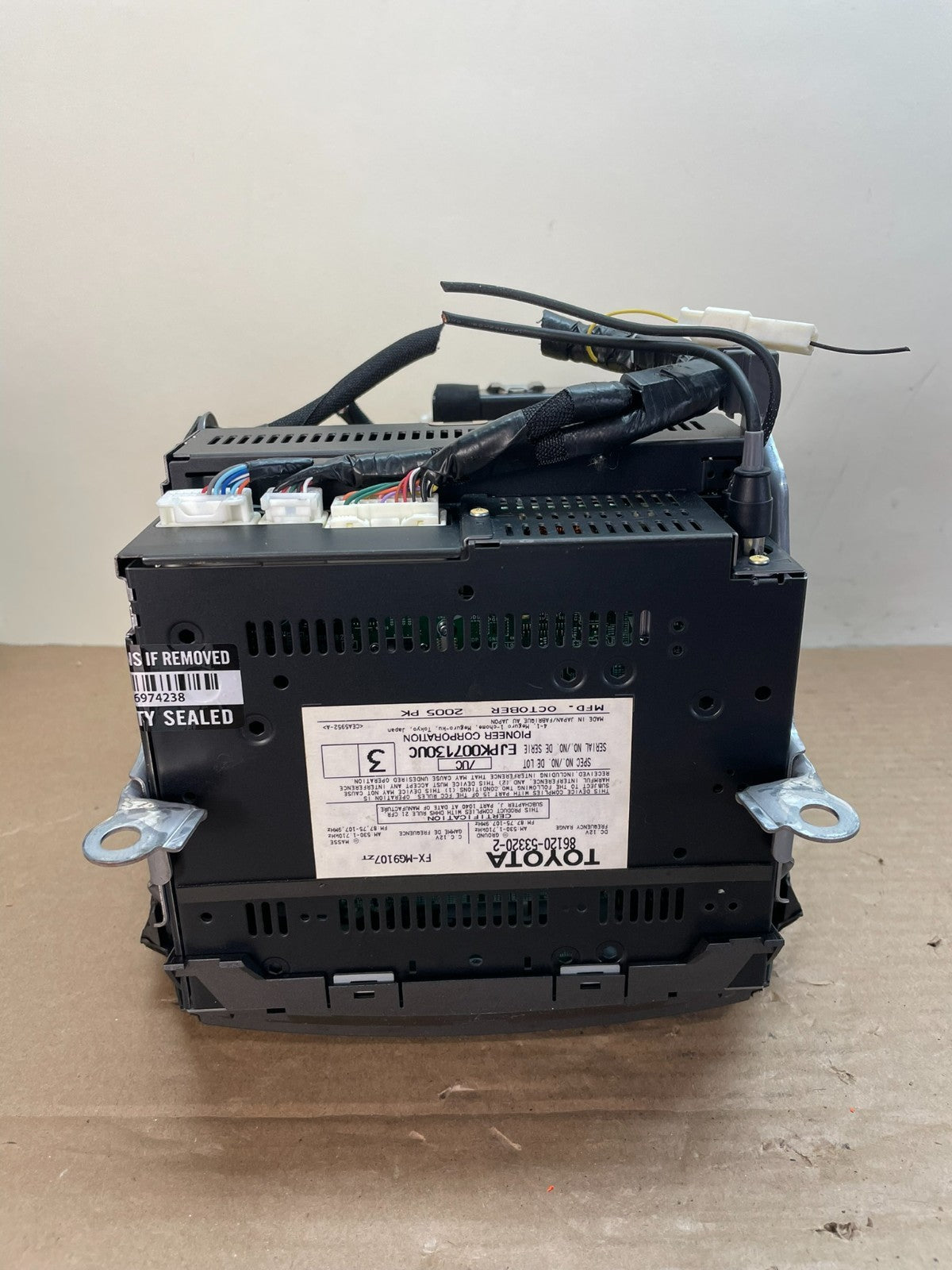 2009 to 2011 Lexus IS250 Screen Radio AM-FM CD Tuner Head Unit ai0514 DG5