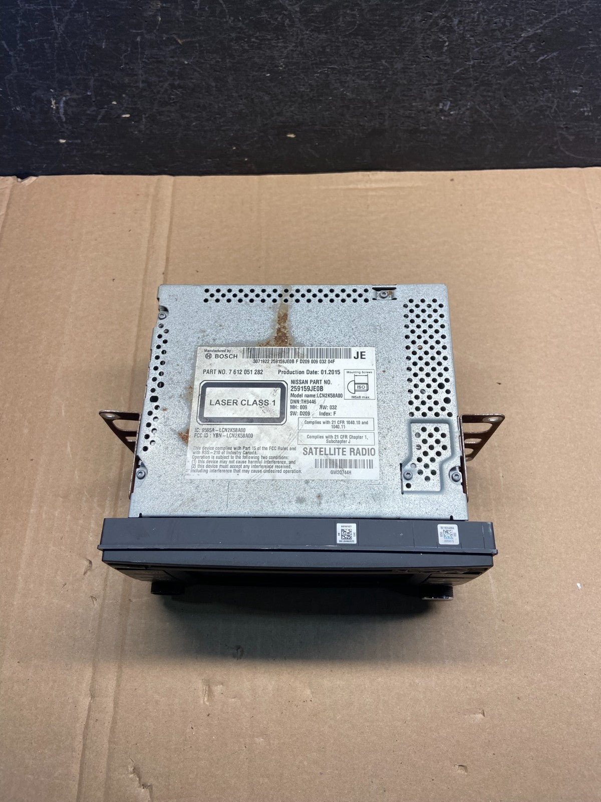 2015 to 2016 Nissan Sentra Versa Radio CD Player AM/FM 259159JE0B ae2268 DG3