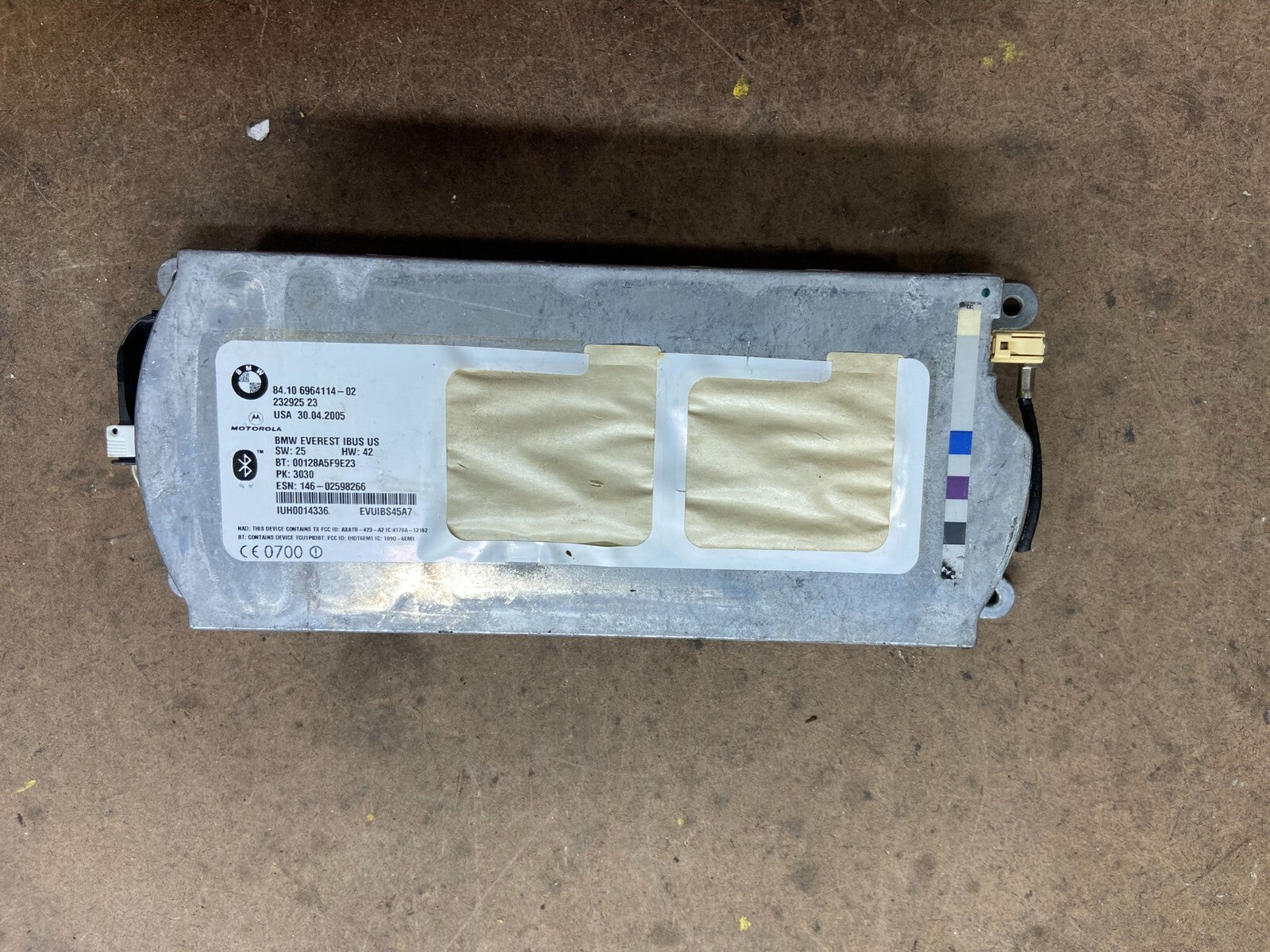 2004 to 2006 Bmw Bluetooth Control Module Computer Telematics OEM M7459 DG0