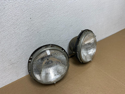 Alfa Romeo 105 Left+Right Set Side Halogen Headlight AC5572 DG2