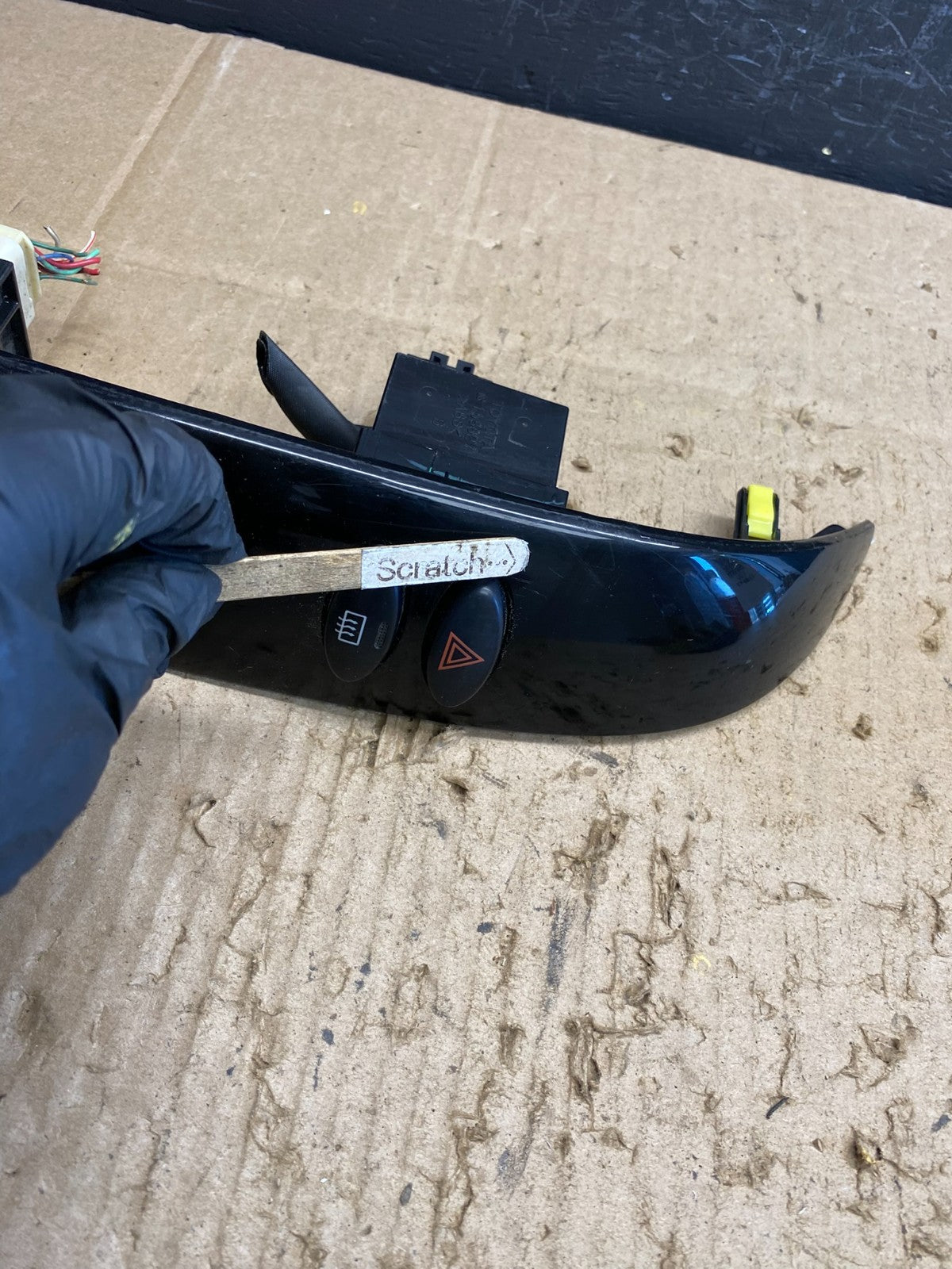 2004 to 2010 Toyota Sienna Right Side Radio Switches Bezel Trim OEM AC4830 DG1