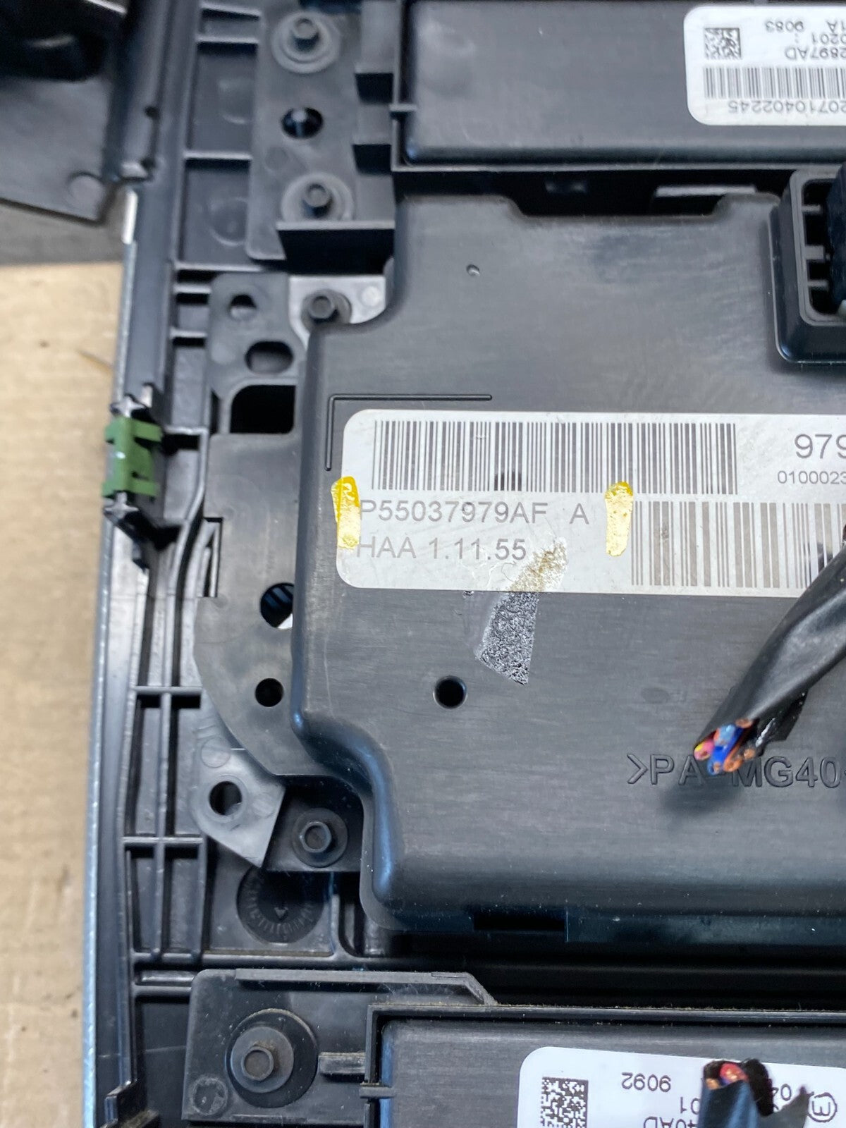 2008 to 2010 Jeep Grand Cherokee Center A/C Heater Climate Control N9539 DG OEM7