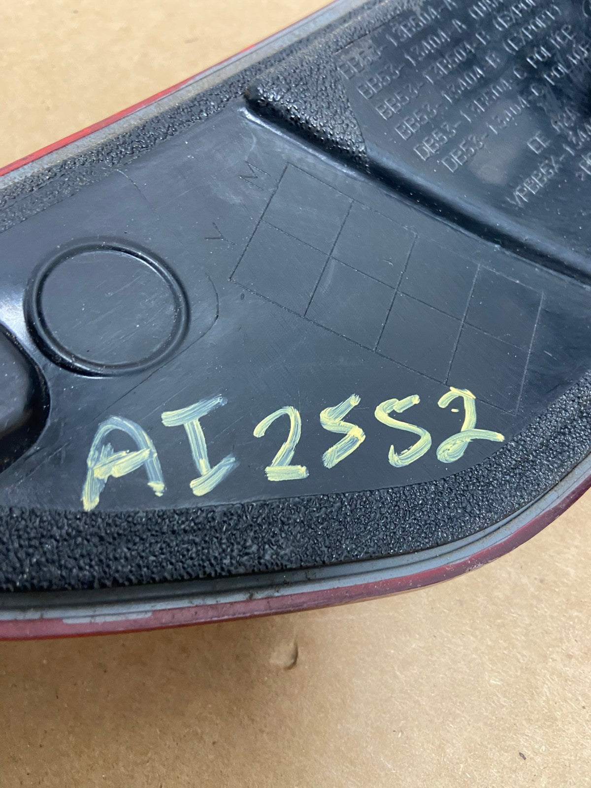 2011 2012 2013 2014 2015 Ford Explorer Right Passenger RH Tail light AI2552 LK7