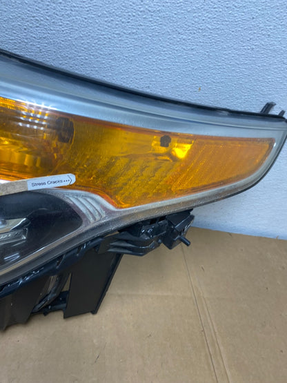 2011 to 2015 Ford Explorer Left Driver LH Xenon Headlight AD0726 DW4