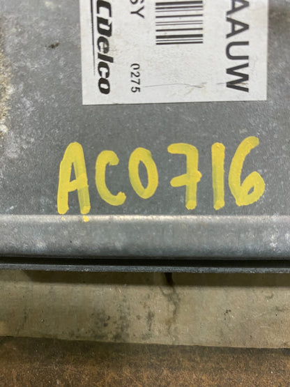 2011 Chevrolet Cruze Engine Computer Ecu Pcm Ecm Pcu Oem AC0716 DG3