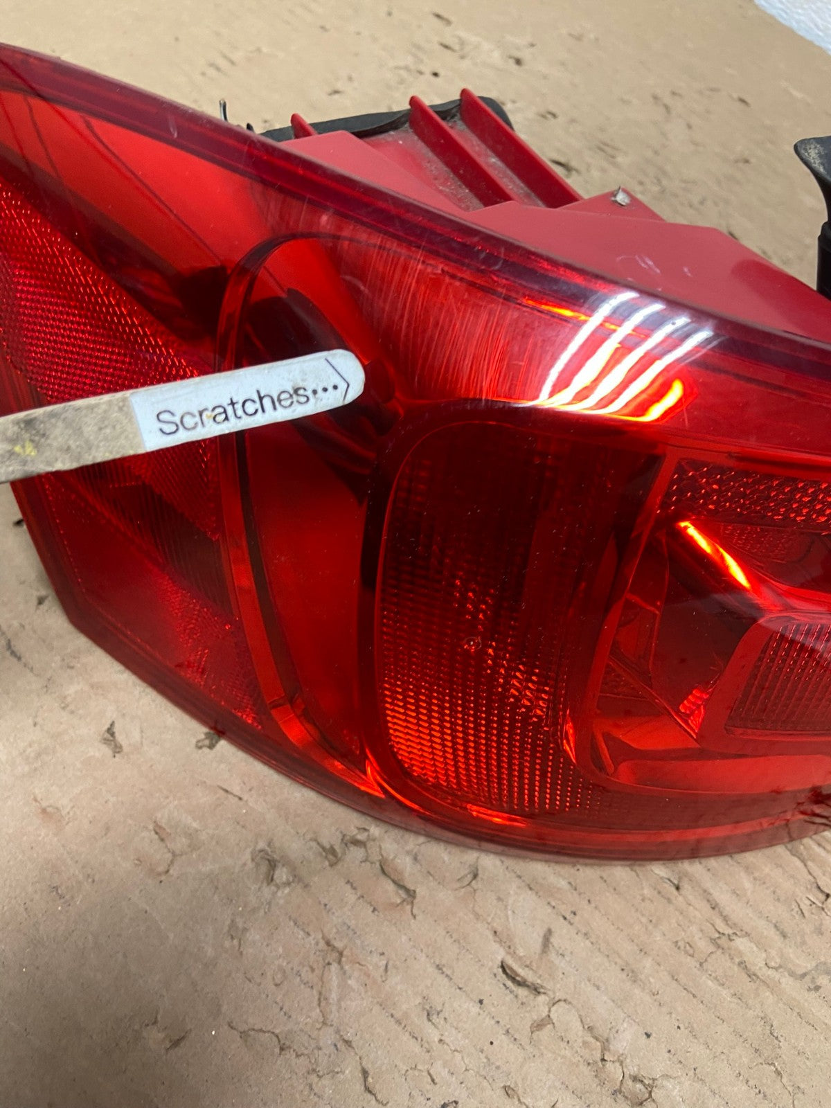 2011 to 2014 Volkswagen Jetta Left Driver LH Side Tail Light AD4397 LK3