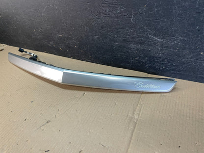 2013-2016 Cadilla XTS Trunk Lid Chrome Molding Trim Plate W/ Camera AE36151