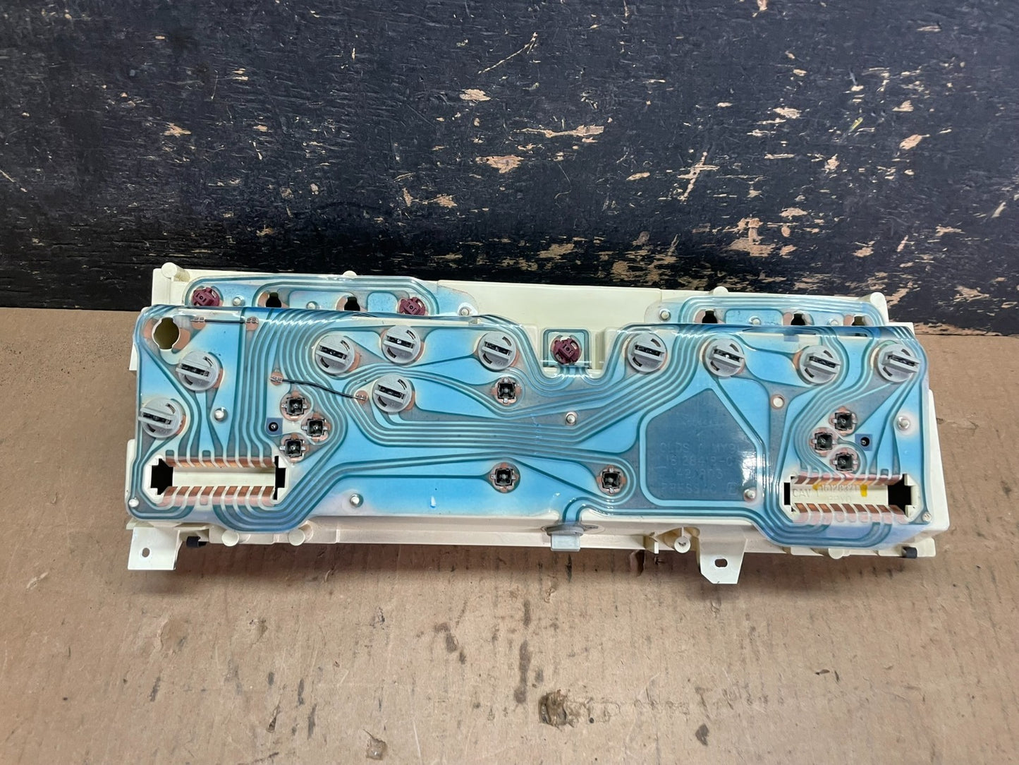 1993 Oldsmobile Cutlass Ciera 3 Speed Transmission Instrument Cluster AA59077