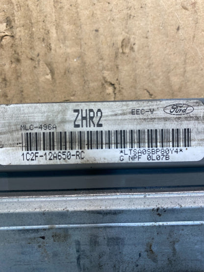 2000 Ford Econoline E-Series  Engine Control Module 1C2F-12A650-RC ab2798 DG2
