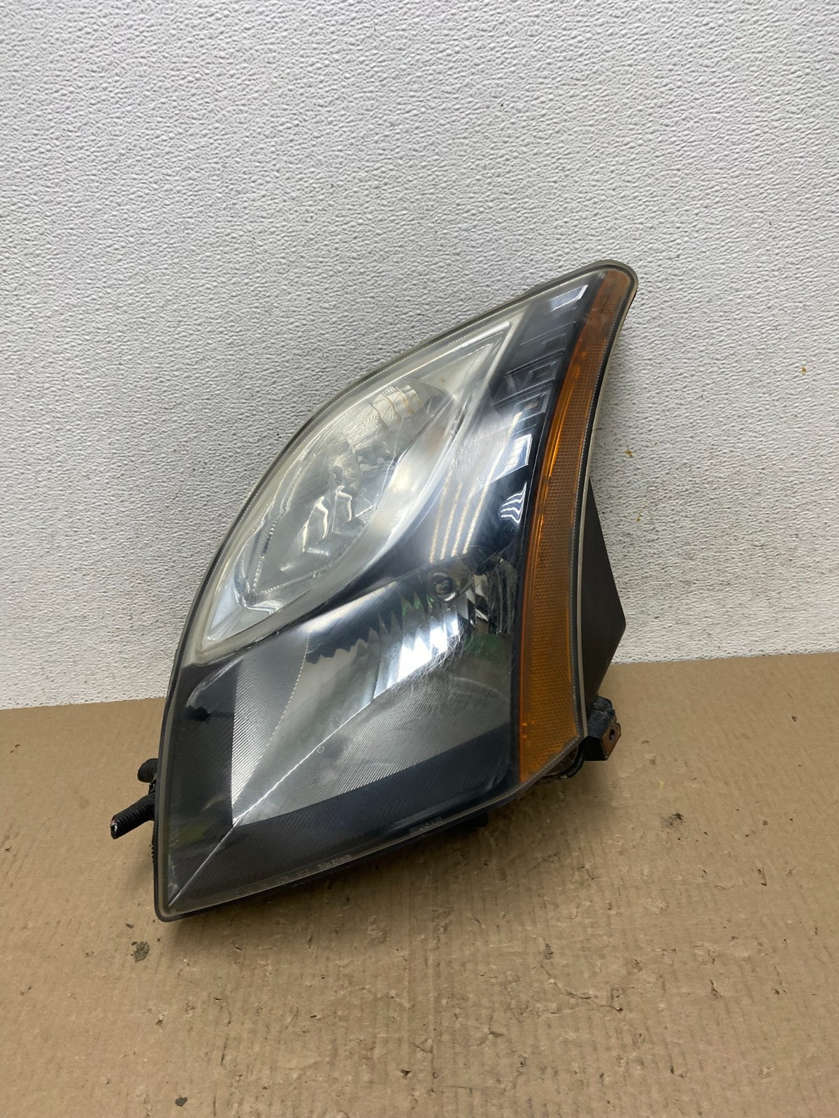 2010 - 2012 Nissan Sentra Halogen Left Driver LH Side Black Headlight AE9753 DW0