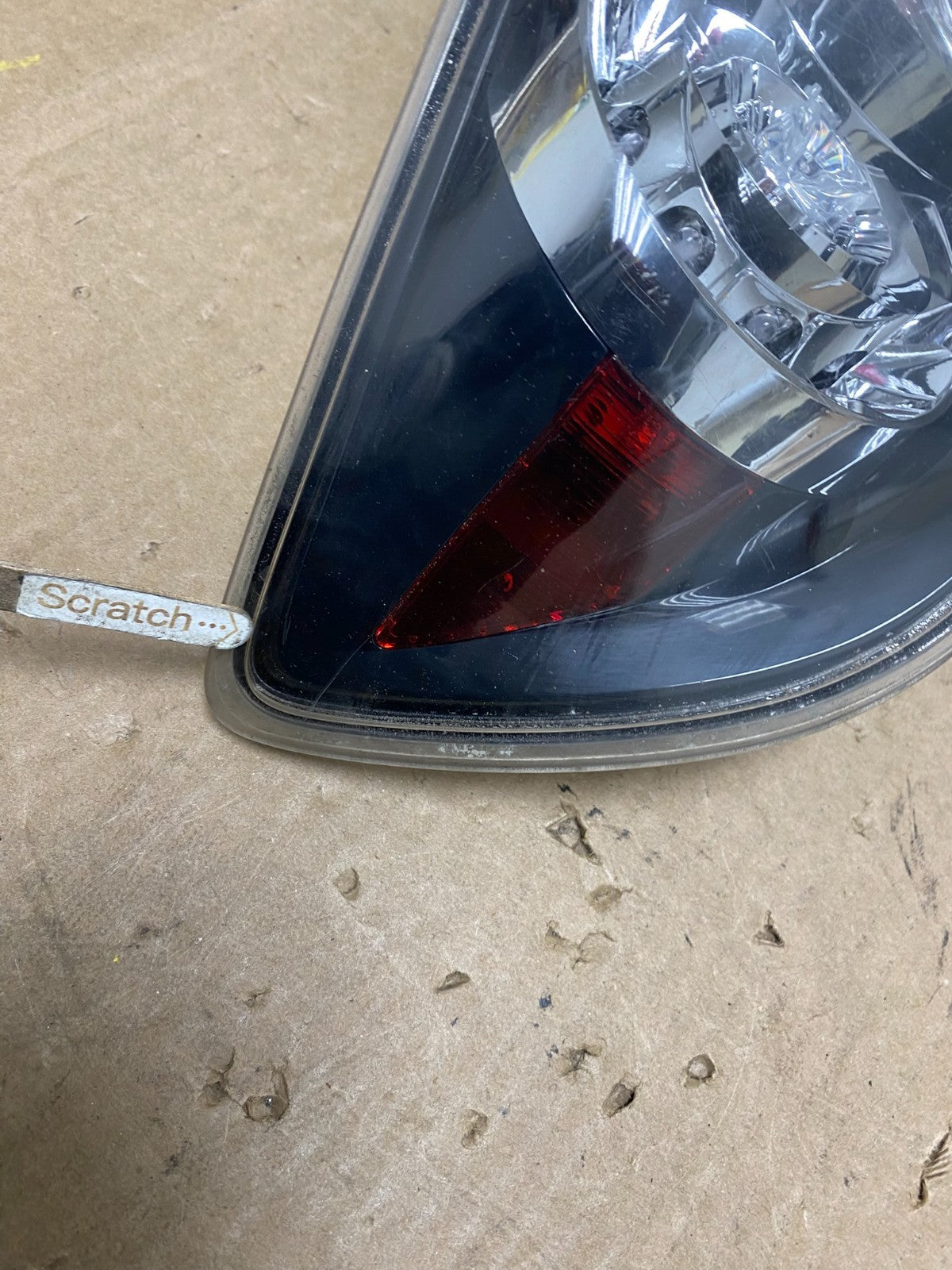 Sedan 2007 2008 2009 Mazda 3 Left Driver LH Side LED Tail Light W8711 DW3