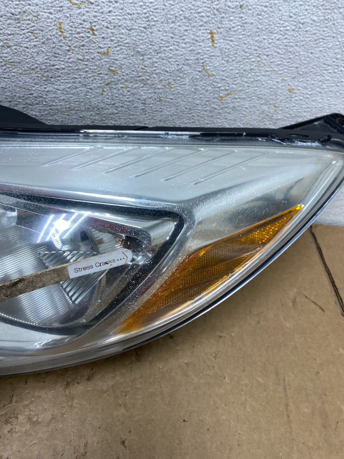 2012 2013 2014 Ford Focus Left Driver Lh Side Halogen Headlight AI3609 DW4