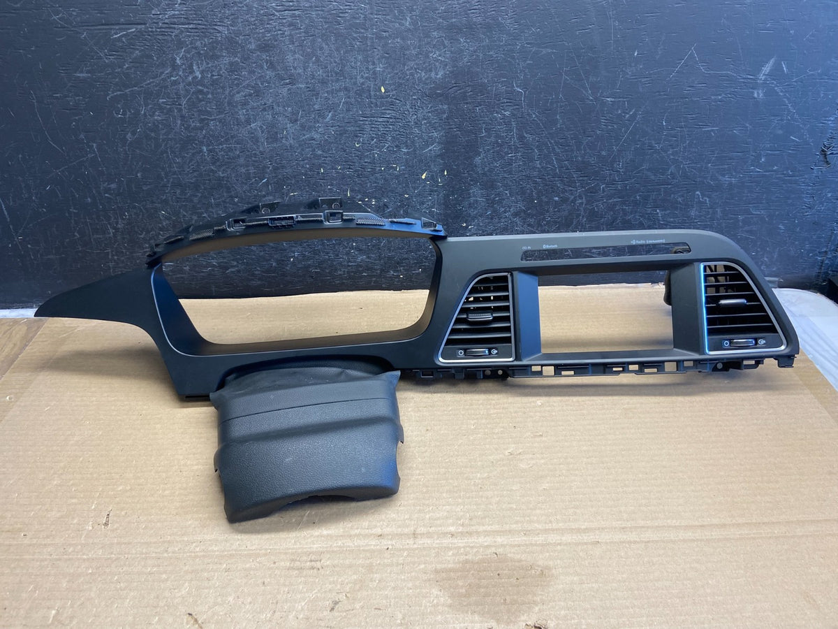 2015 to 2017 Hyundai Sonata Speedometer Cluster Bezel Trim W/ Air Vent AH1510 DG0