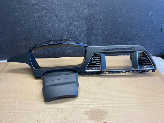 2015 to 2017 Hyundai Sonata Speedometer Cluster Bezel Trim W/ Air Vent AH1510 DG0