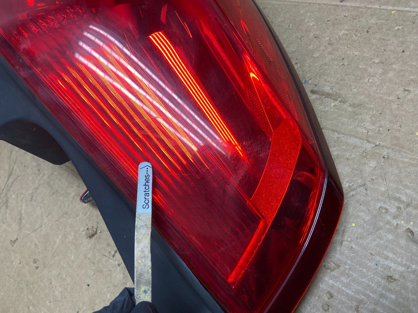 2008 to 2013 Nissan Altima Coupe Tail Light Left Driver LH Side Oem AA2605 DW3